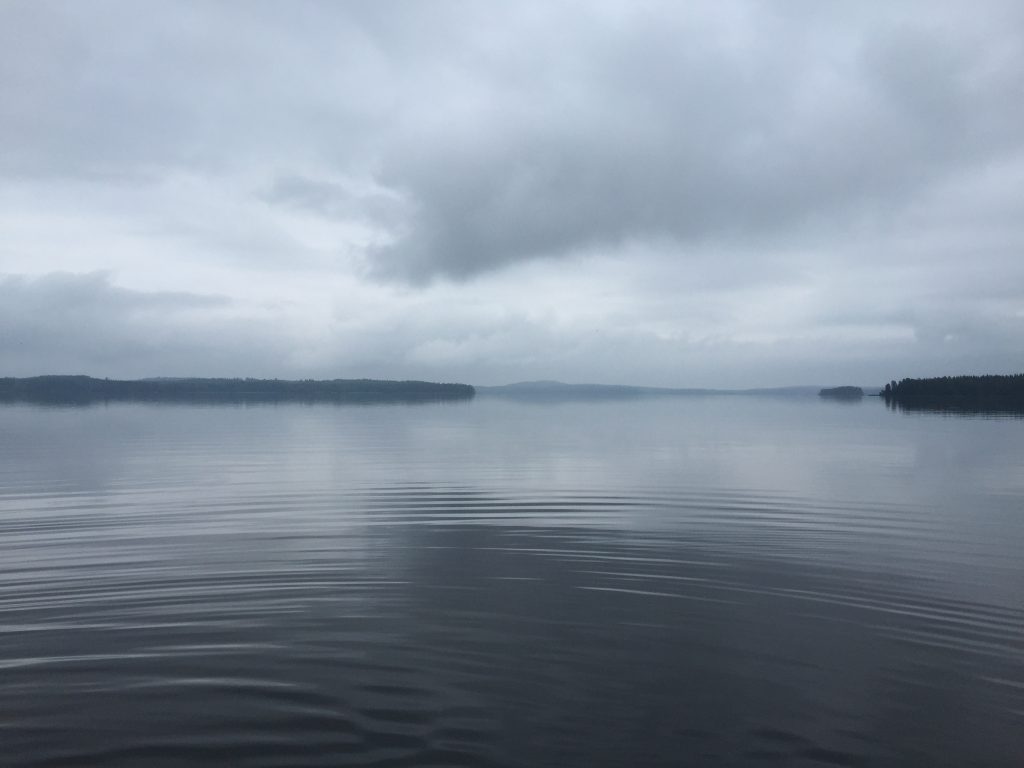 Ollinselkä tänä aamuna kuuden hujakoilla